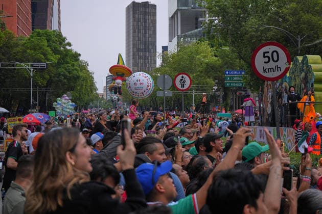 Mexico City shifts its focus to World Cup tourism MEXICO CITY, MEXICO - JUNE 13: Mexico City dresses up to welcome international tourism with a stunning, out-of-season Day of the Dead parade, serving as a vibrant prelude to a packed Fan Fest for the World Cup match between Brazil and Morocco, in Mexico City, Mexico on June 13, 2026. The traditional Mexican celebration held during the summer to coincide with the global football tournament, filled the city s main avenues with colorful floats, giant skulls, and thousands of costumed performers. Following the cultural display, massive crowds of local and foreign supporters flooded the designated Fan Fest areas. The fan zone reached full capacity as fans gathered to watch the clash between the South American and African squads on giant screens, blending Mexico s rich cultural heritage with the global passion for football. Luciano Gonzalez Anadolu Mexico City Mexico. Editorial use only. Please get in touch for any other usage.  Copyright: x2026xAnadoluxLucianoxGonzalezx