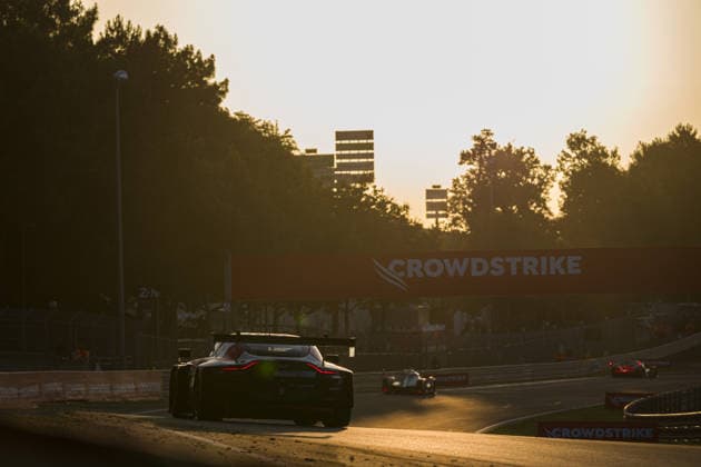 24 HEURES DU MANS 2026 - RACE - SUNDAY 59 MATEU ClÃ ment (fra), FOSSARD Marius (fra), HASSE CLOT Valentin (fra), Racing Spirit of Leman, Aston Martin Vantage AMR LMGT3 59, LM GT3, action during the 24 Hours of Le Mans 2026, 3rd round of the 2026 FIA World Endurance Championship, on June 14, 2026 on the Circuit des 24 Heures du Mans in Le Mans, France - Le MansFrance  Copyright: xCLEMENTxLUCKx
