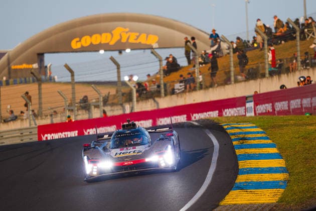 24 HEURES DU MANS 2026 - RACE - SUNDAY 12 DELETRAZ Louis (swi), STEVENS Will (gbr), NATO Norman (fra), Cadillac Hertz Team Jota, Cadillac V-Series.R 12, Hypercar, action during the 24 Hours of Le Mans 2026, 3rd round of the 2026 FIA World Endurance Championship, on June 14, 2026 on the Circuit des 24 Heures du Mans in Le Mans, France - Le MansFrance  Copyright: xCLEMENTxLUCKx