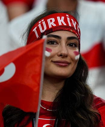 Australia v Turkiye - FIFA World Cup, WM, Weltmeisterschaft, Fussball 2026 - Group D VANCOUVER, CANADA - JUNE 13: Turkish fans show their supports during the 2026 FIFA World Cup First Stage Group D match between Australia and Turkiye at BC Place Stadium in Vancouver, Canada on June 13, 2026. Ercin Erturk Anadolu Vancouver Canada. Editorial use only. Please get in touch for any other usage.  Copyright: x2026xAnadoluxErcinxErturkx