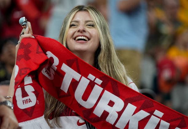 Australia v Turkiye - FIFA World Cup, WM, Weltmeisterschaft, Fussball 2026 - Group D VANCOUVER, CANADA - JUNE 13: Turkish fans show their supports during the 2026 FIFA World Cup First Stage Group D match between Australia and Turkiye at BC Place Stadium in Vancouver, Canada on June 13, 2026. Ercin Erturk Anadolu Vancouver Canada. Editorial use only. Please get in touch for any other usage.  Copyright: x2026xAnadoluxErcinxErturkx