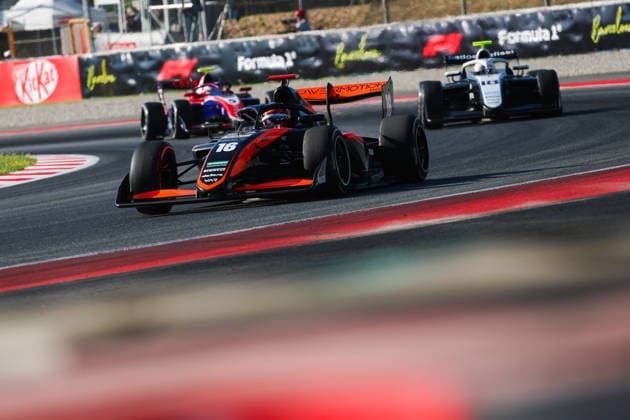 AUTO - FORMULA 3 2026 - BARCELONA 16 DEL PINO Bruno (esp), Van Amersfoort Racing, Dallara F3 2025, action during the 3rd round of the 2026 FIA Formula 3 Championship from June 12 to 14, 2026 on the Circuit de Barcelona-Catalunya, in Montmelo, Spain - MontmeloSpain  Copyright: xEricxAlonsox