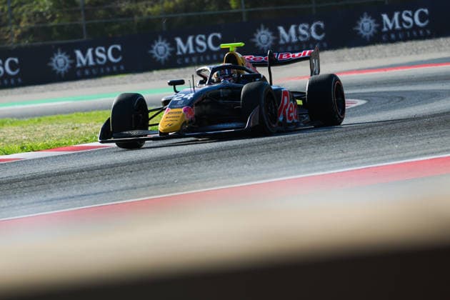 AUTO - FORMULA 3 2026 - BARCELONA 24 McLAUGHLIN Fionn (irl), Hitech TGR, Dallara F3 2025, action during the 3rd round of the 2026 FIA Formula 3 Championship from June 12 to 14, 2026 on the Circuit de Barcelona-Catalunya, in Montmelo, Spain - MontmeloSpain  Copyright: xEricxAlonsox