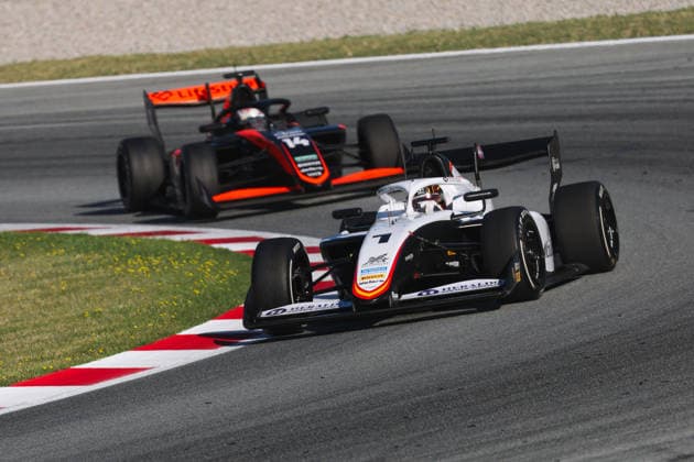 AUTO - FORMULA 3 2026 - BARCELONA 01 NAEL ThÃ ophile (fra), Campos Racing, Dallara F3 2025, action during the 3rd round of the 2026 FIA Formula 3 Championship from June 12 to 14, 2026 on the Circuit de Barcelona-Catalunya, in Montmelo, Spain - MontmeloSpain  Copyright: xEricxAlonsox