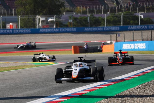 AUTO - FORMULA 3 2026 - BARCELONA 01 NAEL ThÃ ophile (fra), Campos Racing, Dallara F3 2025, action during the 3rd round of the 2026 FIA Formula 3 Championship from June 12 to 14, 2026 on the Circuit de Barcelona-Catalunya, in Montmelo, Spain - MontmeloSpain  Copyright: xEricxAlonsox