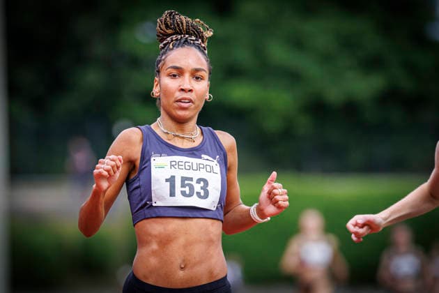 Nordrhein Meisterschaften 2026; Mönchengladbach, 14.06.2026 Natalie Füllgraf (Cologne Athletics); Nordrhein Meisterschaften 2026 am 14.06.2026 im Grenzlandstadion, Mönchengladbach (Nordrhein-Westfalen).