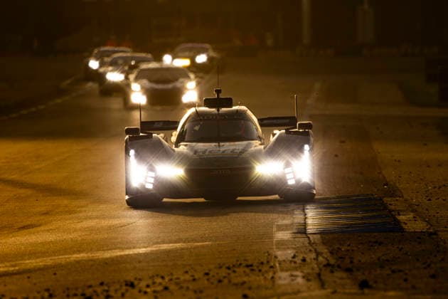 24 HEURES DU MANS 2026 - RACE - SATURDAY 12 DELETRAZ Louis (swi), STEVENS Will (gbr), NATO Norman (fra), Cadillac Hertz Team Jota, Cadillac V-Series.R 12, Hypercar, action during the 24 Hours of Le Mans 2026, 3rd round of the 2026 FIA World Endurance Championship, on June 13, 2026 on the Circuit des 24 Heures du Mans in Le Mans, France - Le MansFrance  Copyright: xJULIENxDELFOSSEx