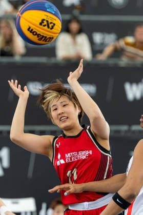 BASKETBALL - FIBA 3x3 World Tour VIENNA,AUSTRIA,14.JUN.26 - BASKETBALL - FIBA 3x3 World Tour. Image shows Yurin Yamamoto (Mitsubishi Electric).  GEPAxpictures xPhilippxBrem