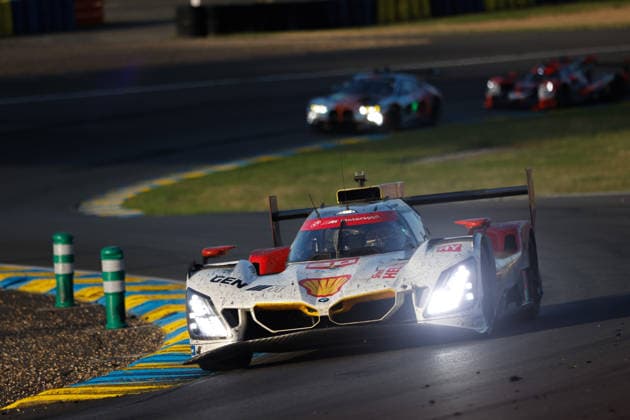 24 HEURES DU MANS 2026 - RACE - SUNDAY 20 FRIJNS Robin (nld), RAST RenÃ (ger), VAN DER LINDE Sheldon (zaf), BMW M Team WRT, BMW M Hybrid V8 20, Hypercar, action, during the 24 Hours of Le Mans 2026, 3rd round of the 2026 FIA World Endurance Championship, on June 14, 2026 on the Circuit des 24 Heures du Mans in Le Mans, France - Le MansFrance  Copyright: xFREDERICxLExFLOCxHx