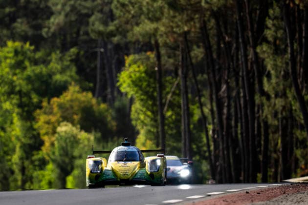 24 HEURES DU MANS 2026 - RACE - SUNDAY 43 SMIECHOWSKI Jakub (pol), DILLMANN Tom (fra), YELLOLY Nicholas (gbr), Inter Europol Competition, Oreca 07 Gibson 43, LMP2, action during the 24 Hours of Le Mans 2026, 3rd round of the 2026 FIA World Endurance Championship, on June 14, 2026 on the Circuit des 24 Heures du Mans in Le Mans, France - Le MansFrance  Copyright: xFabrizioxBoldonix
