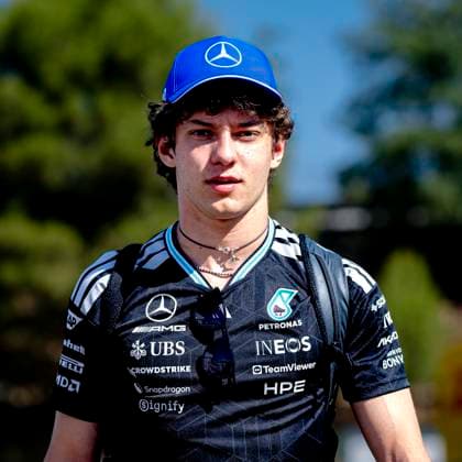 BARCELONA - Formula 1 driver Kimi Antonelli of Mercedes AMG-Petronas Formula One Team during the Formula 1 Spain-Catalonia at the Circuit de Barcelona-Catalunya on June 14, 2026 in Barcelona, Spain. (Photo by DeFodi Images) -