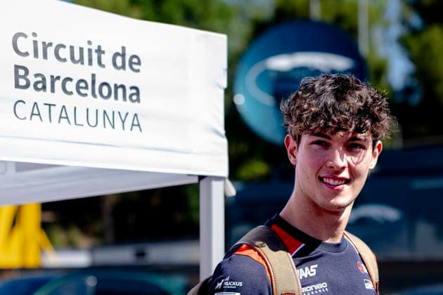 BARCELONA - Formula 1 driver Oliver Bearman of TGR Haas F1 Team during the Formula 1 Spain-Catalonia at the Circuit de Barcelona-Catalunya on June 14, 2026 in Barcelona, Spain. (Photo by DeFodi Images) -