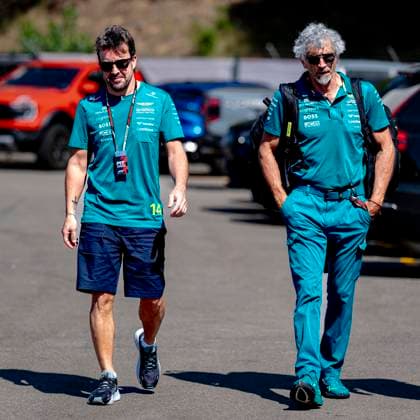 BARCELONA - Formula 1 driver Fernando Alonso of Aston Martin Aramco Formula 1 Team during the Formula 1 Spain-Catalonia at the Circuit de Barcelona-Catalunya on June 14, 2026 in Barcelona, Spain. (Photo by DeFodi Images) -