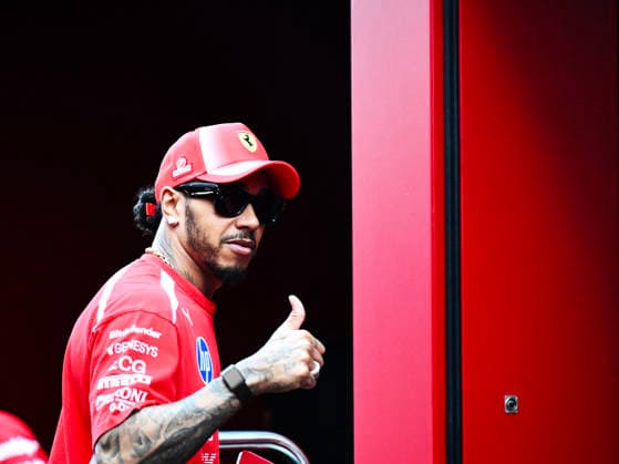 44 Lewis Hamilton Of The Team Scuderia Ferrari Hp, Ferrari Sf-25,In Paddock During Fia Formula One World Championship, WM, Weltmeisterschaft GP di F1 di Barcellona-Catalogna 2026 14 Jun, Barcellona Spain (Photo by Luca Barsali DeFodi Images) -