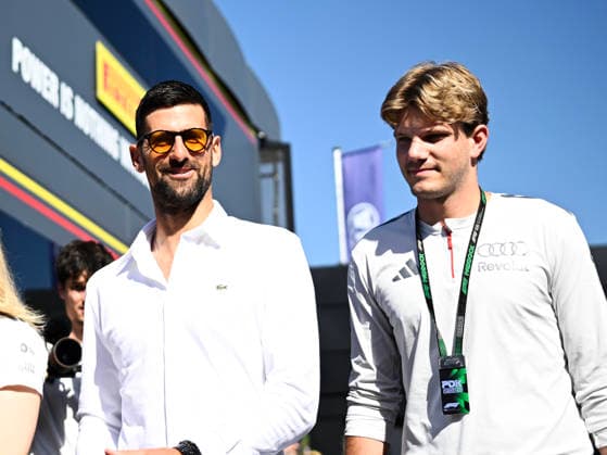 Novak ÄokoviÄ‡ A Guest On The in Paddock During Fia Formula One World Championship, WM, Weltmeisterschaft GP di F1 di Barcellona-Catalogna 2026 14 Jun, Barcellona Spain (Photo by Luca Barsali DeFodi Images) -
