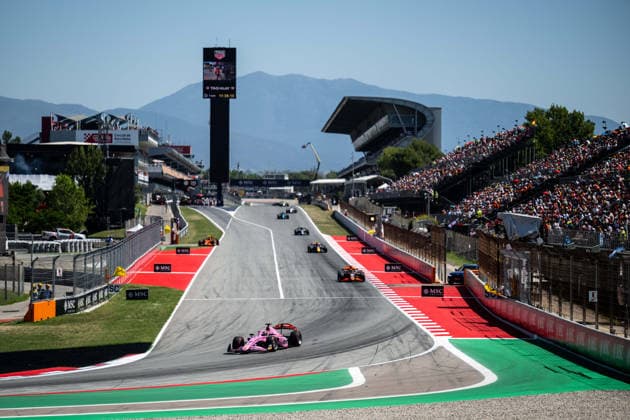 AUTO - FORMULA 2 2026 - BARCELONA 09 MINI Gabriele (ita), MP Motorsport, Dallara F2 2024, action during the 5th round of the 2026 FIA Formula 2 Championship from June 12 to 14, 2026 on the Circuit de Barcelona-Catalunya, in Montmelo, Spain - MontmeloSpain  Copyright: xALBERTOxVIMERCATIx