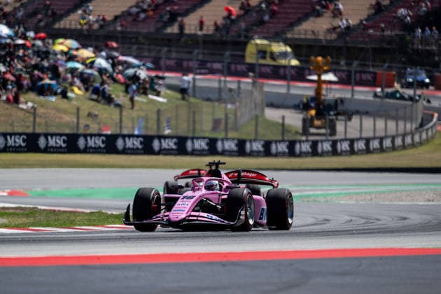 AUTO - FORMULA 2 2026 - BARCELONA 16 MAINI Kush (ind), ART Grand Prix, Dallara F2 2024, action during the 5th round of the 2026 FIA Formula 2 Championship from June 12 to 14, 2026 on the Circuit de Barcelona-Catalunya, in Montmelo, Spain - MontmeloSpain  Copyright: xALBERTOxVIMERCATIx