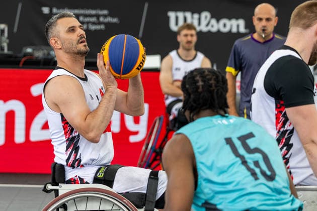 BASKETBALL - FIBA 3x3 World Tour VIENNA,AUSTRIA,14.JUN.26 - BASKETBALL - FIBA 3x3 World Tour. Image shows Mehmet Hayirli (AUT).  GEPAxpictures xPhilippxBrem