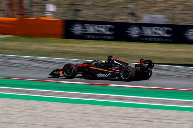 AUTO - FORMULA 2 2026 - BARCELONA 22 VARRONE Nicolas (arg), Van Amersfoort Racing, Dallara F2 2024, action during the 5th round of the 2026 FIA Formula 2 Championship from June 12 to 14, 2026 on the Circuit de Barcelona-Catalunya, in Montmelo, Spain - MontmeloSpain  Copyright: xALBERTOxVIMERCATIx