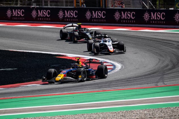 AUTO - FORMULA 2 2026 - BARCELONA 06 TSOLOV Nikola (bul), Campos Racing, Dallara F2 2024, action during the 5th round of the 2026 FIA Formula 2 Championship from June 12 to 14, 2026 on the Circuit de Barcelona-Catalunya, in Montmelo, Spain - MontmeloSpain  Copyright: xALBERTOxVIMERCATIx