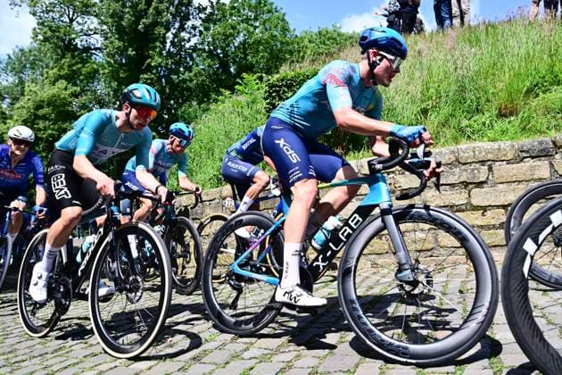 Muur Classic Geraardsbergen 2026 Cycling Race GERAARDSBERGEN, BELGIUM - JUNE 14 : Fofonov Artem (FRA) of XDS Astana Team during the 4th edition of Muur Classic Geraardsbergen an UCI Class 1.1 one day cycling road race for Men Elite of km with start in Geraardsbergen and finish in Geraardsbergen on June 14, 2026 in Geraardsbergen, Belgium, 14 06 2026 Geraardsbergen Belgium  Copyright: xPeterxDexVoechtx