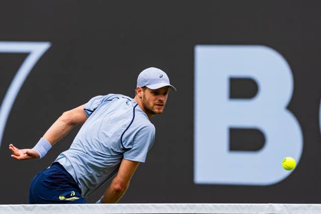 Stuttgart, GERMANY - June 14: Yannik Hanfmann (GER) during the Doubles Final Match between Daniil Glinka (EST) and Stefanos Sakellaridis (GRC) vs. Yannik Hanfmann (GER) and Jan-Lennard Struff (GER) at BOSS OPEN 2026, Tennisanlage Weissenhof on June 14, 2026 in Stuttgart, Germany. Baden-Württemberg Germany Copyright: xTimoxSteinx