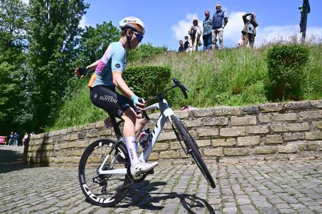 Muur Classic Geraardsbergen 2026 Cycling Race GERAARDSBERGEN, BELGIUM - JUNE 14 : Smoras Filip (NOR) of NSN Development Team during the 4th edition of Muur Classic Geraardsbergen an UCI Class 1.1 one day cycling road race for Men Elite of km with start in Geraardsbergen and finish in Geraardsbergen on June 14, 2026 in Geraardsbergen, Belgium, 14 06 2026 Geraardsbergen Belgium  Copyright: xPeterxDexVoechtx