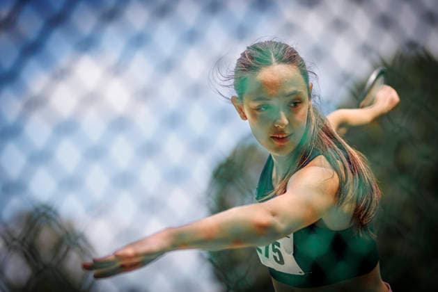 Nordrhein Meisterschaften 2026; Mönchengladbach, 14.06.2026 Marlene Elisa Gütschow (Düsseldorf Athletics); Nordrhein Meisterschaften 2026 am 14.06.2026 im Grenzlandstadion, Mönchengladbach (Nordrhein-Westfalen).
