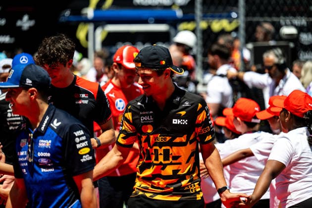 F1 - BARCELONA-CATALUNYA GRAND PRIX 2026 NORRIS Lando (gbr), McLaren F1 Team MCL40, portrait during the Formula 1 Barcelona-Catalunya Grand Prix 2026, 7th round of the 2026 Formula One World Championship, WM, Weltmeisterschaft from June 12 to 14, 2026 on the Circuit de Barcelona-Catalunya, in Montmelo, Spain - MontmeloSpain  Copyright: xALBERTOxVIMERCATIx