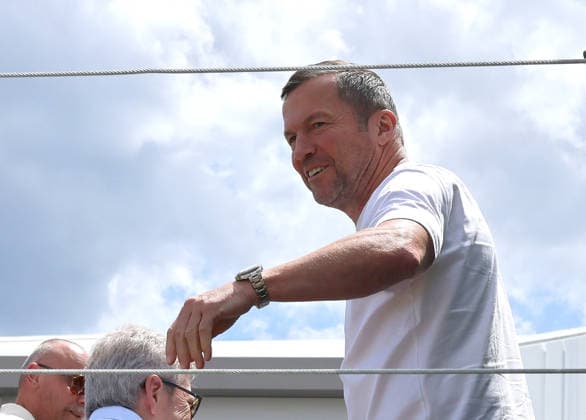 14.06.2026, Boss Open 2026, ATP, Tennis Herren Tour 250 Stuttgart, TTC Weissenhof, Tennis, im Bild: Lothar Matthaeus zu Gast bei BOSS Open 2026