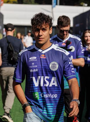 RECORD DATE NOT STATED 14th June 2026: Circuit de Barcelona-Catalunya, Barcelona, Spain; Formula One Barcelona Catalunya Grand Prix, Race Day; drivers arrivals, Arvid LINDBLAD, of Visa Cash App Racing Bulls Formula One Team PabloxGuillen