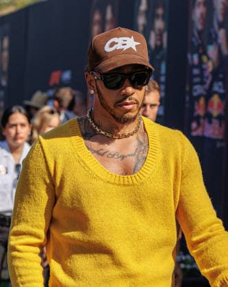 RECORD DATE NOT STATED 14th June 2026: Circuit de Barcelona-Catalunya, Barcelona, Spain; Formula One Barcelona Catalunya Grand Prix, Race Day; drivers arrivals, Lewis HAMILTON of Scuderia Ferrari PabloxGuillen