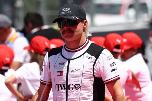F1 Gran Prix of Spain Valtteri Bottas of Cadillac F1 Team looks on during the F1 Grand Prix of Catalunya at Montemelo Circuit on June 14, 2026 in Barcelona, Spain. . Barcelona Circuit de Catalunya Spain Copyright: xMarcoxCanonierox