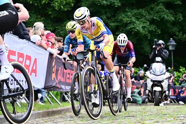 Muur Classic Geraardsbergen 2026 Cycling Race GERAARDSBERGEN, BELGIUM - JUNE 14 : Vercouillie Victor (BEL) of Team Flanders - Baloise during the 4th edition of Muur Classic Geraardsbergen an UCI Class 1.1 one day cycling road race for Men Elite of km with start in Geraardsbergen and finish in Geraardsbergen on June 14, 2026 in Geraardsbergen, Belgium, 14 06 2026 Geraardsbergen Belgium  Copyright: xPeterxDexVoechtx