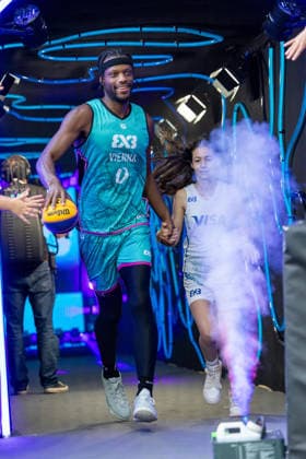 BASKETBALL - FIBA 3x3 World Tour VIENNA,AUSTRIA,14.JUN.26 - BASKETBALL - FIBA 3x3 World Tour. Image shows Quincy Diggs (Vienna).  GEPAxpictures xPhilippxBrem