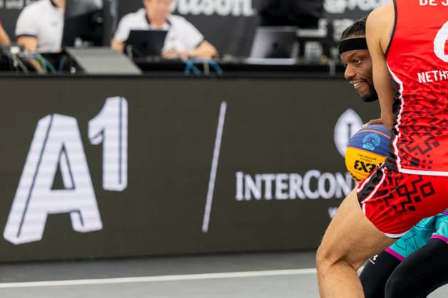 BASKETBALL - FIBA 3x3 World Tour VIENNA,AUSTRIA,14.JUN.26 - BASKETBALL - FIBA 3x3 World Tour. Image shows Quincy Diggs (Vienna).  GEPAxpictures xPhilippxBrem