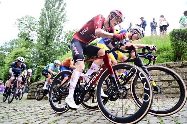 Muur Classic Geraardsbergen 2026 Cycling Race GERAARDSBERGEN, BELGIUM - JUNE 14 : Poelvoorde Tars (BEL) of Lotto - Intermarche during the 4th edition of Muur Classic Geraardsbergen an UCI Class 1.1 one day cycling road race for Men Elite of km with start in Geraardsbergen and finish in Geraardsbergen on June 14, 2026 in Geraardsbergen, Belgium, 14 06 2026 Geraardsbergen Belgium  Copyright: xPeterxDexVoechtx