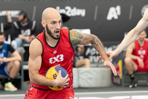 BASKETBALL - FIBA 3x3 World Tour VIENNA,AUSTRIA,14.JUN.26 - BASKETBALL - FIBA 3x3 World Tour. Image shows Nenad Nerandzic (UB).  GEPAxpictures xPhilippxBrem