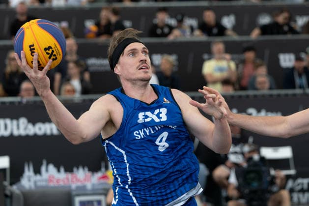 BASKETBALL - FIBA 3x3 World Tour VIENNA,AUSTRIA,14.JUN.26 - BASKETBALL - FIBA 3x3 World Tour. Image shows Florian Wendeler (Skyliners).  GEPAxpictures xPhilippxBrem