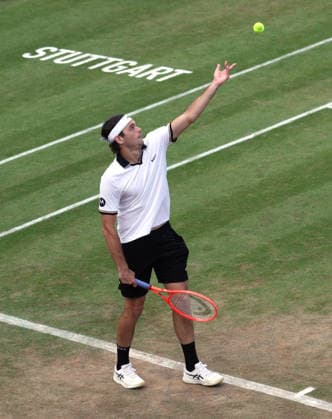 Stuttgart , Tennis , BOSS Open Finale , Taylor Fritz (USA)