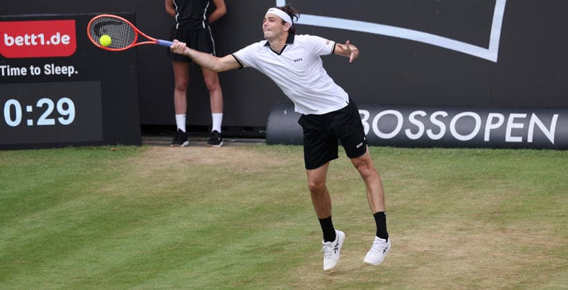 Stuttgart , Tennis , BOSS Open Finale , Taylor Fritz (USA)