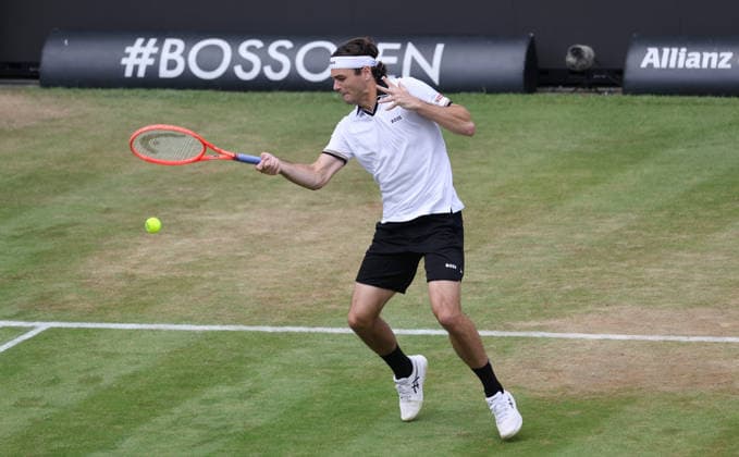 Stuttgart , Tennis , BOSS Open Finale , Taylor Fritz (USA)