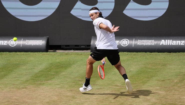 Stuttgart , Tennis , BOSS Open Finale , Taylor Fritz (USA)