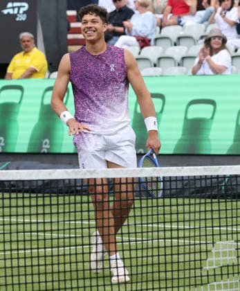 Stuttgart , Tennis , BOSS Open Finale , Ben Shelton (USA)