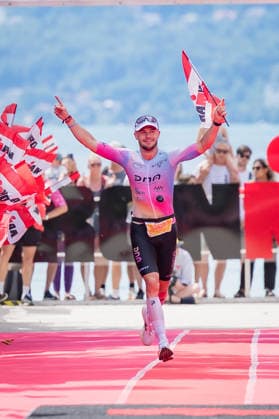 TRIATHLON - Ironman Austria 2026 KLAGENFURT,AUSTRIA,14.JUN.26 - TRIATHLON - Ironman Kaernten-Klagenfurt. Image shows Sebastian Aschenbrenner (AUT).  GEPAxpictures xMatthiasxTrinkl
