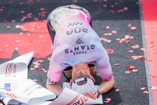 TRIATHLON - Ironman Austria 2026 KLAGENFURT,AUSTRIA,14.JUN.26 - TRIATHLON - Ironman Kaernten-Klagenfurt. Image shows Sebastian Aschenbrenner (AUT).  GEPAxpictures xMatthiasxTrinkl
