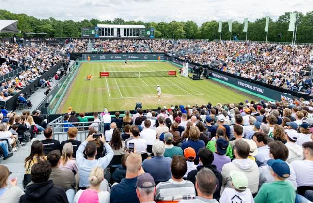 DEN BOSCH - Centre Court during the ATP, Tennis Herren singles final between Alex de Minaur (AUS) and Kamil Majchrzak (POL) at the 2026 LibÃ ma Open. The combined ATP WTA, Tennis Damen tournament is being held on the grounds of the former Autotron car theme park. IRIS VAN DEN BROEK ANP xVIxANPxSportx xxANPxIVx 560991049 originalFilename: 560991049.jpg