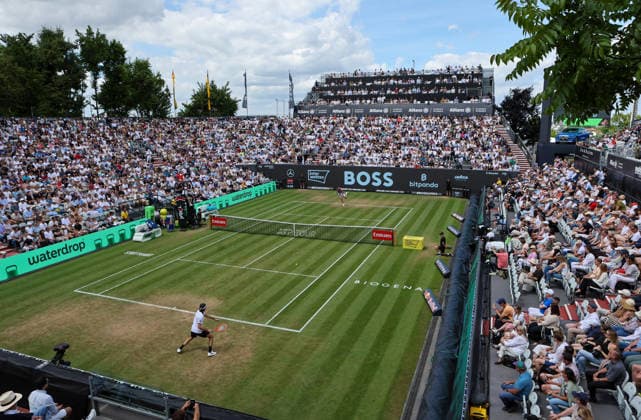 Stuttgart , Tennis , BOSS Open Finale , Feature Übersicht Cente Court