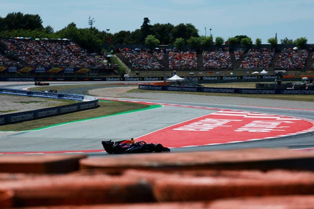 F1 - BARCELONA-CATALUNYA GRAND PRIX 2026 06 HADJAR Isack (fra), Red Bull Racing Ford RB22, action during the Formula 1 Barcelona-Catalunya Grand Prix 2026, 7th round of the 2026 Formula One World Championship, WM, Weltmeisterschaft from June 12 to 14, 2026 on the Circuit de Barcelona-Catalunya, in Montmelo, Spain - MontmeloSpain  Copyright: xDPPIx