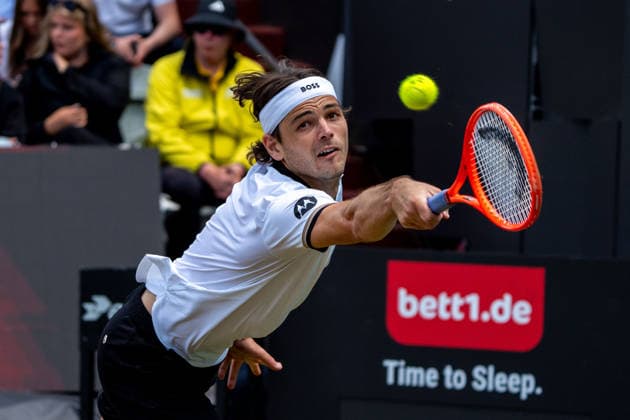 , Ben Shelton vs. Taylor Fritz, Tennis, ATP, Tennis Herren Turnier, Boss-Open, Center-Court, Finale, 14.06.2026, Ben Shelton vs. Taylor Fritz, Tennis, ATP-Turnier, Boss-Open, Center-Court, Finale, 14.06.2026, Stuttgart